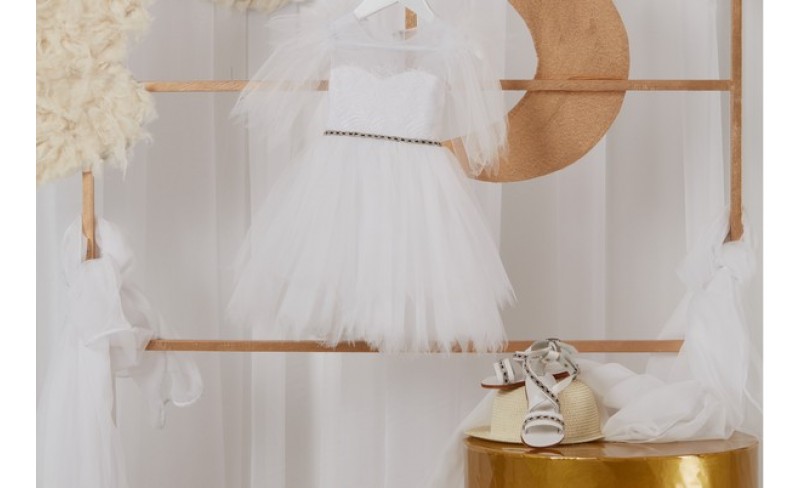 Φόρεμα Βάπτισης με τούλι Guy laroche
